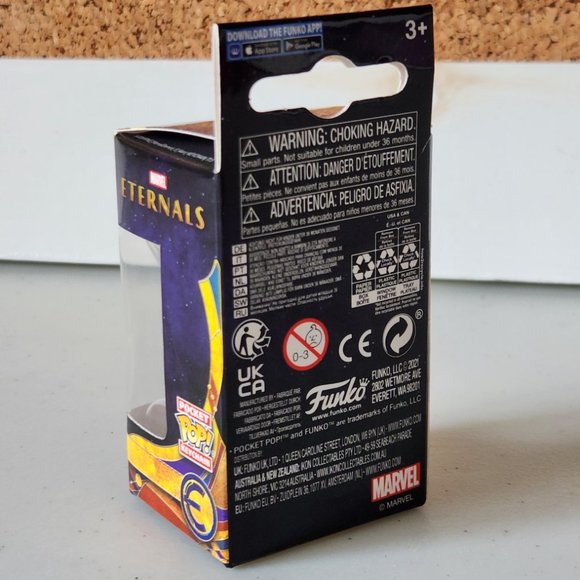 Funko Pocket Pop Ikaris Keychain Marvel Eternals Gift NWT - Picture 3 of 3